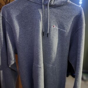 Champion Men's Heather Gray Hoodie